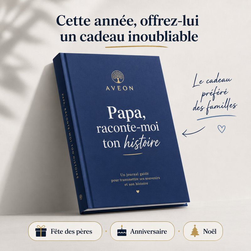 AVEON JOURNAL - Journal guidé - Papa, raconte-moi ton histoire